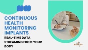 Continuous Health Monitoring Implants- Real-Time Data Streaming from Your Body